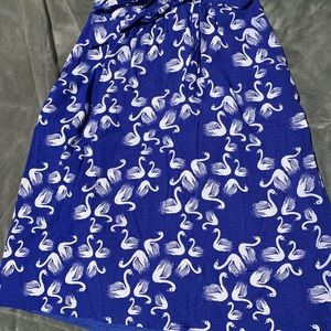 Anthropologie Porridge Skirt with Swans- M, worn once!